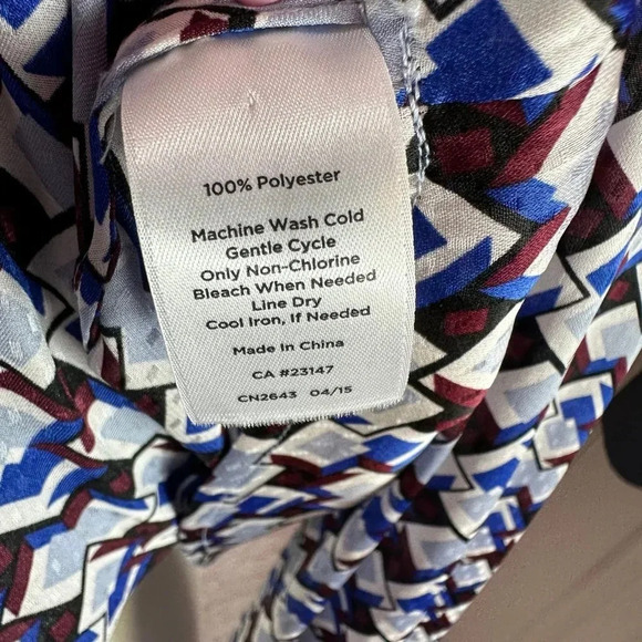 Talbots petites Blouse size medium preppy office business attire - Picture 7 of 8